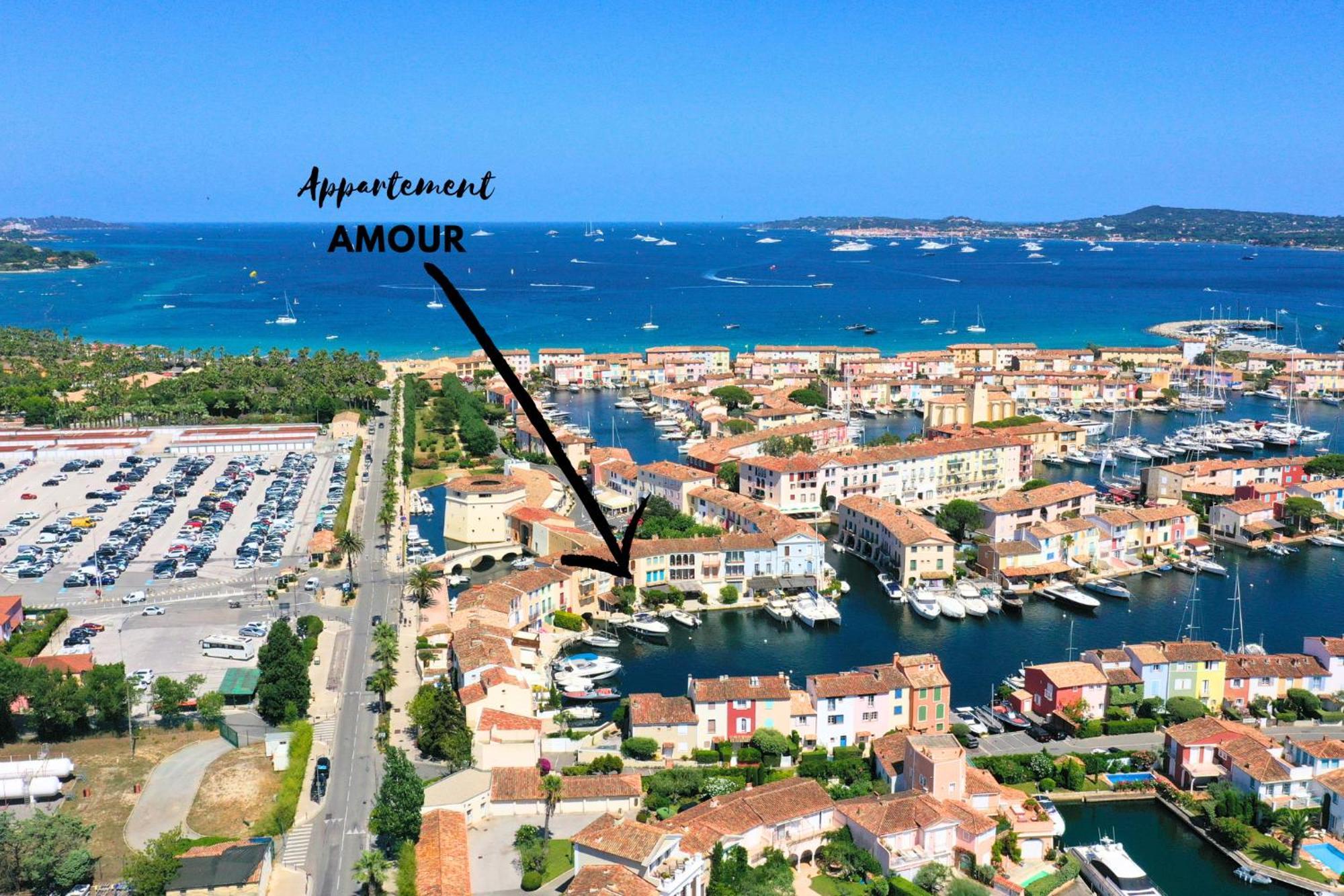 Appartement Amour Terrasse Sur L'Eau Grimaud Exterior foto